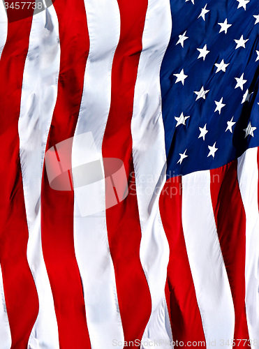 Image of American flag background