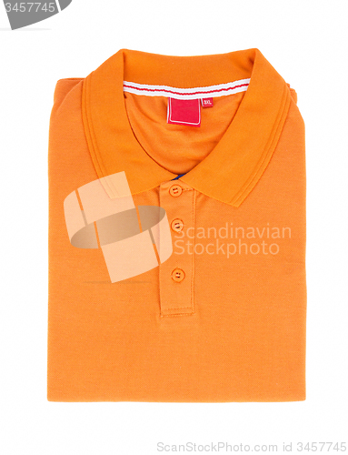 Image of orange t-shirt template