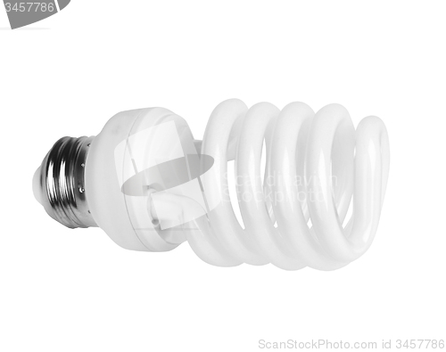 Image of Energy saving fluorescent light bulb