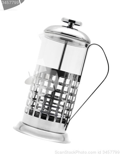 Image of French press isolated