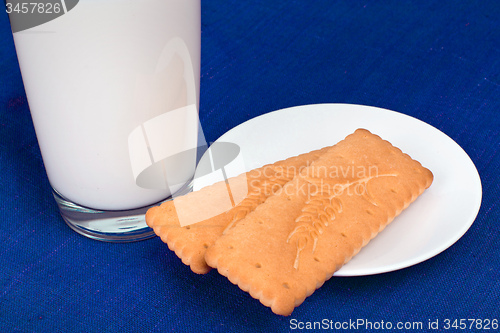 Image of Milk and cookies