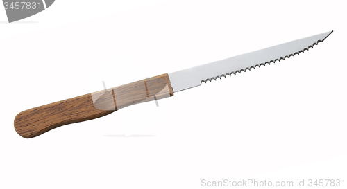 Image of knife on white background