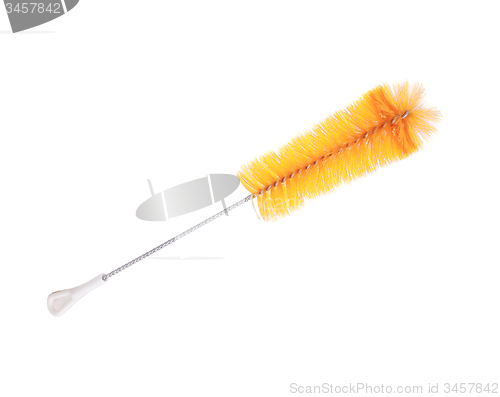Image of Yellow cleaning brush