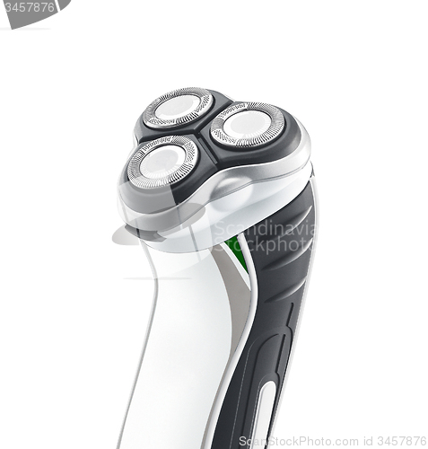 Image of close up of shaving machine