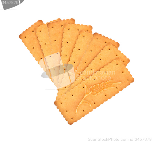 Image of Cookies isolated on a white background