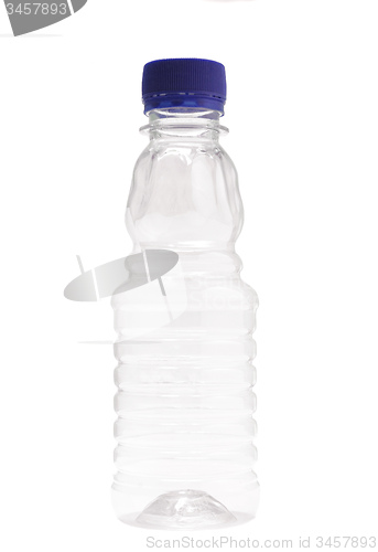 Image of Plastic bottle isolated on white