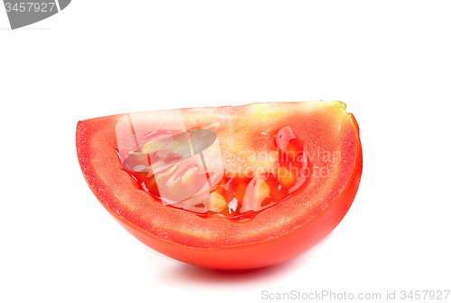 Image of Tomato on White background