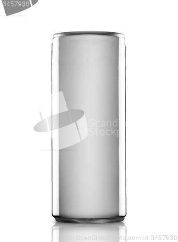 Image of beer can isolated on a white background