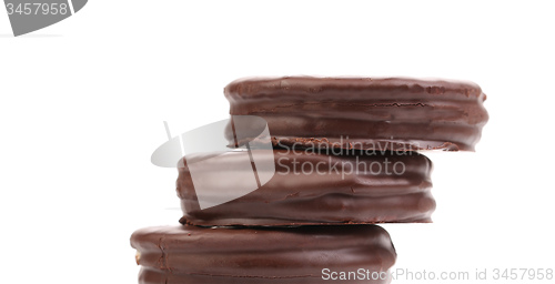 Image of two chocolate cookies