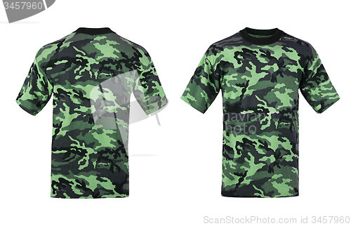 Image of camouflage tshirt