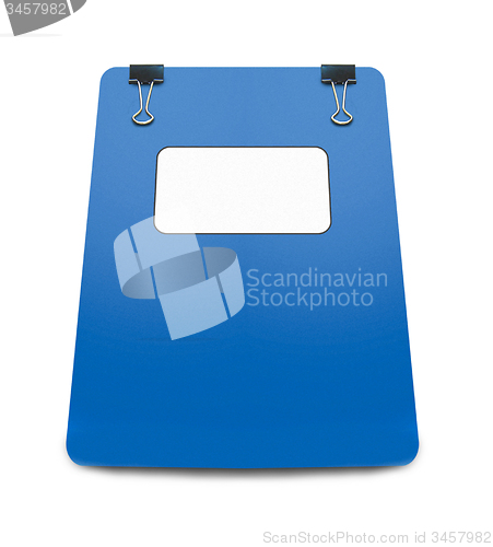 Image of Blue Folder isolated