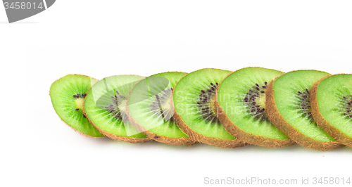 Image of Sliced kiwi fruit