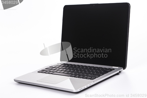 Image of laptop on white background