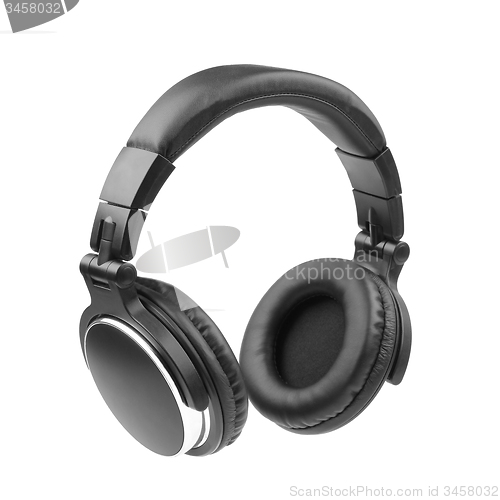 Image of Headphones on White background
