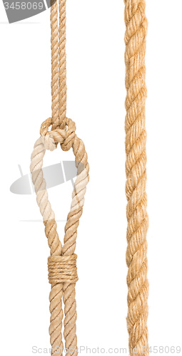 Image of rope with knot