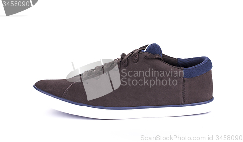 Image of Male shoe on white