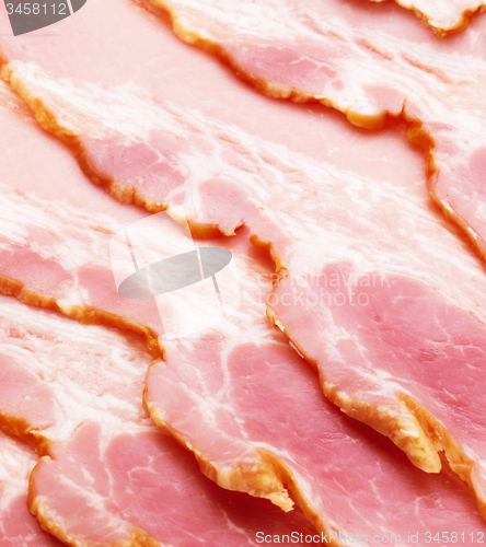 Image of fresh meat slices texture or background