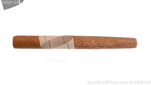 Image of cigar on white background