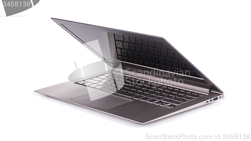 Image of  laptop isolated on white