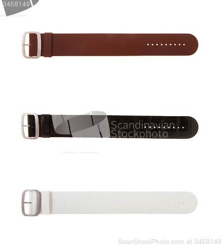 Image of Strap on a wristwatch