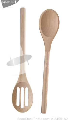 Image of Wooden cooking utensils