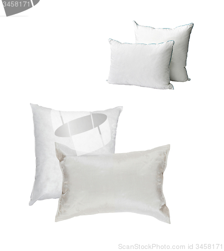 Image of White pillows