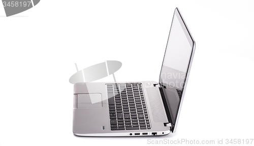 Image of  laptop isolated on white background