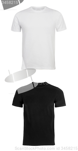 Image of Black and white man T-shirt