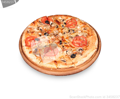 Image of Pizza isolated