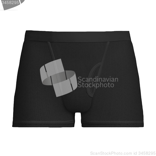 Image of Black men\'s Boxer briefs