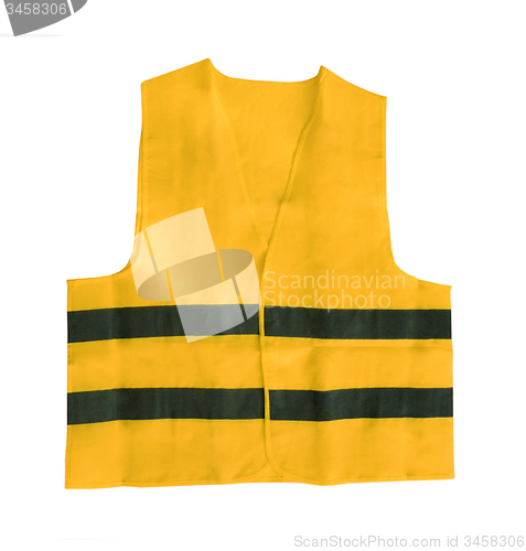 Image of Safety vest isolated