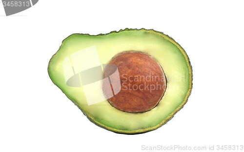 Image of Avocado isolated on white background