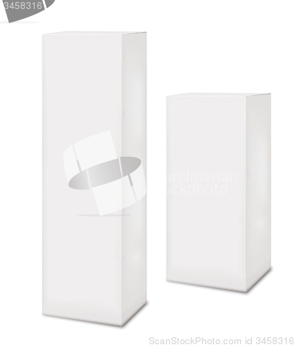 Image of white boxes