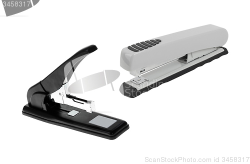 Image of professional staplers isolated