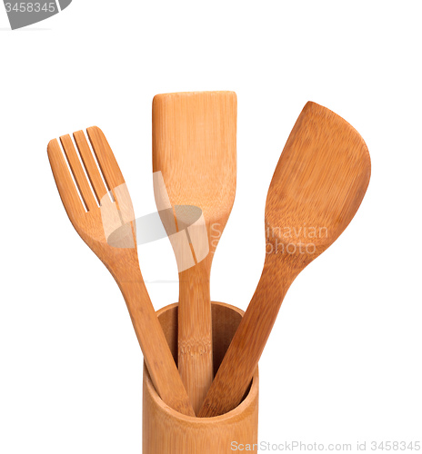 Image of set of kitchen spatula