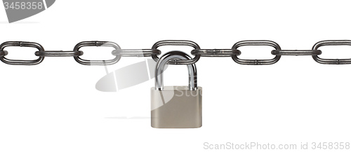 Image of Chain Links with lock