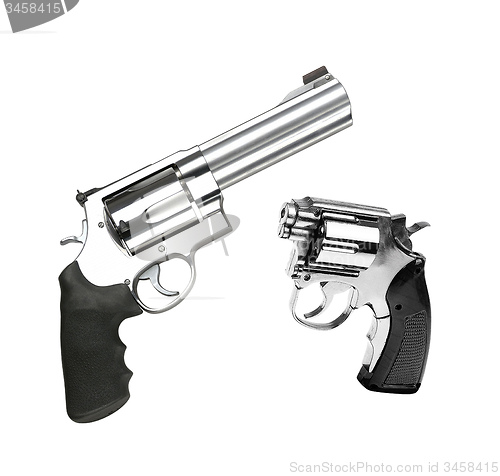 Image of Revolvers isolated