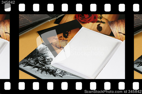Image of Photo Album with copy space