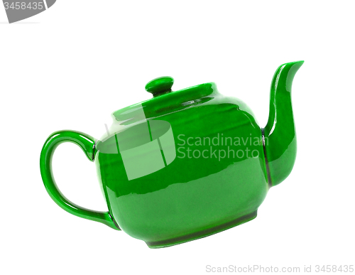 Image of tea pot isolated