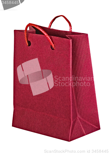 Image of Red shopping bag