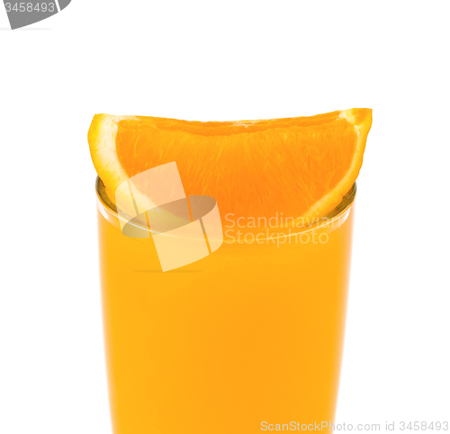 Image of juice and slices of orange