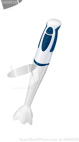 Image of small electric blender on white