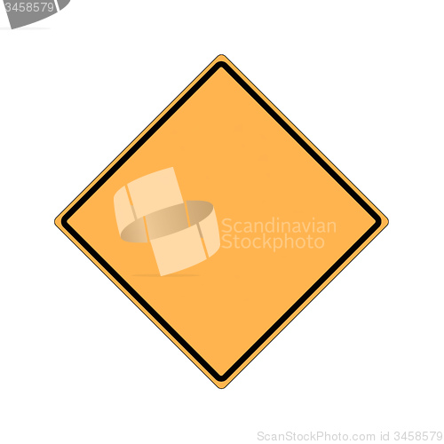 Image of warning sign