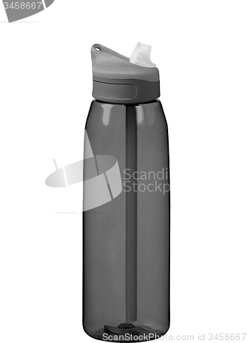 Image of Plastic bottle isolated on white background
