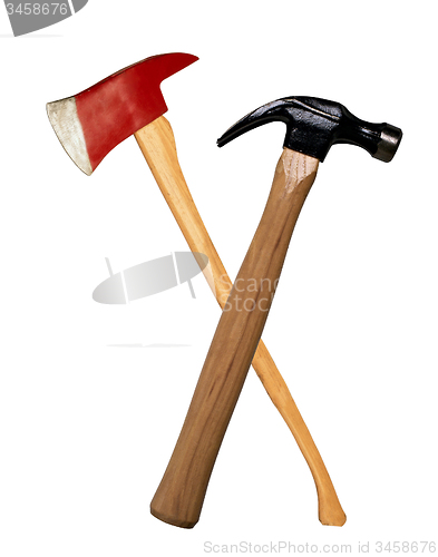 Image of ax and hammer