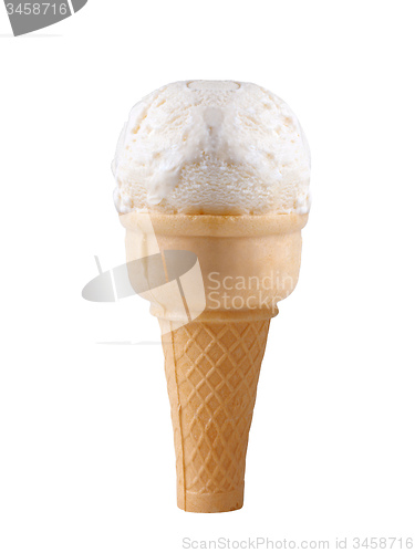 Image of white ice cream