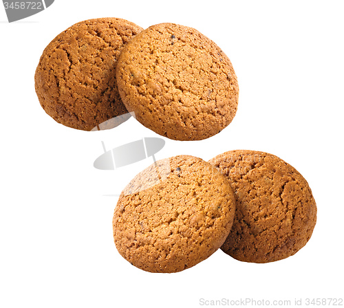 Image of sweet brown oatmeal Cookies