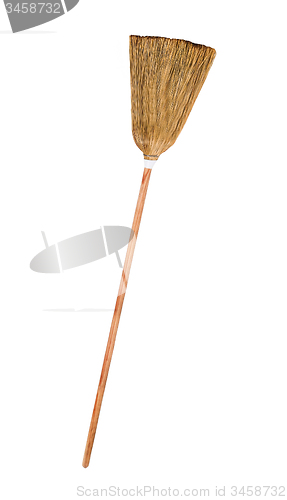 Image of broomstick isolated