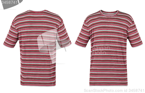 Image of red striped t-shirt