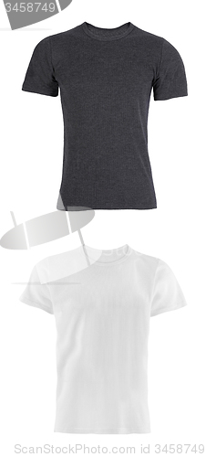 Image of two T-shirt isolated